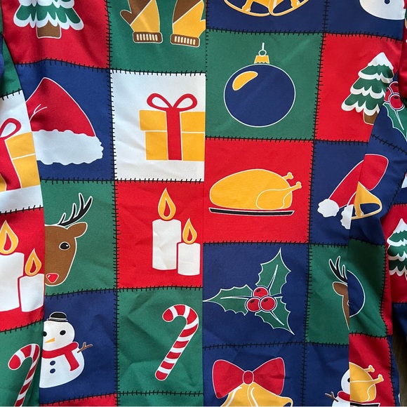 OPPOSUITS Fun Ugly Christmas Suit Jacket Pants Men's size 50 - Picture 6 of 13